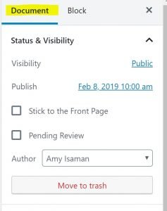 exclude pages in search sidebar