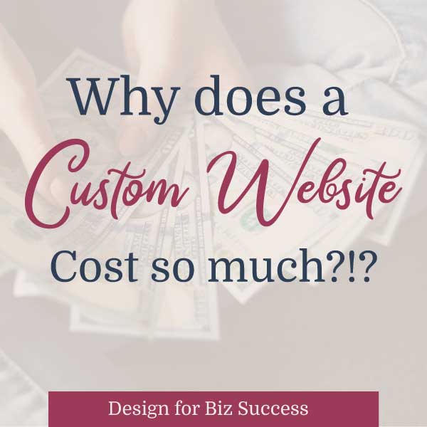 cost of website blog graphic